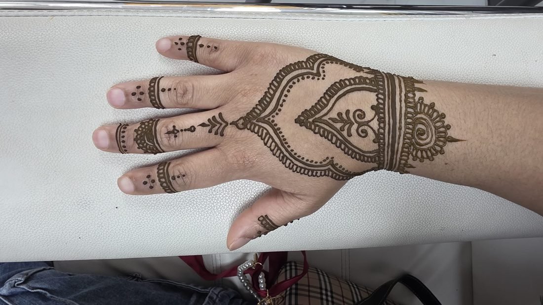 Henna by our artist — Unique Eyebrow Threading